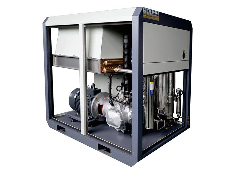 50HP 8Bar oil free screw compressor 6.2 m3/min 1760*1250*1490